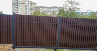 Купить распашные ворота из штакетника Сорочинск, цена от 2699 руб.