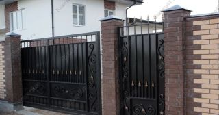 Купить распашные ворота кованные Сорочинск, цена от 4736 руб.